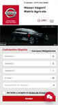 Mobile Screenshot of nissanagricola.com.mx